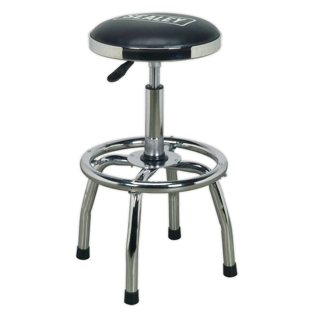 Pneumatic Stool Heavy-Duty Workshop with Adjustable Height Swivel Seat SCR17