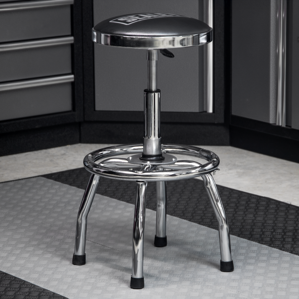Pneumatic Stool Heavy-Duty Workshop with Adjustable Height Swivel Seat SCR17