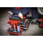 Mechanic's Utility Seat & Toolbox - Red SCR18R
