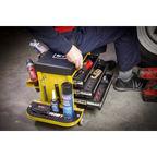 Mechanic's Utility Seat & Toolbox - Yellow SCR18Y