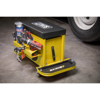 Mechanic's Utility Seat & Toolbox - Yellow SCR18Y