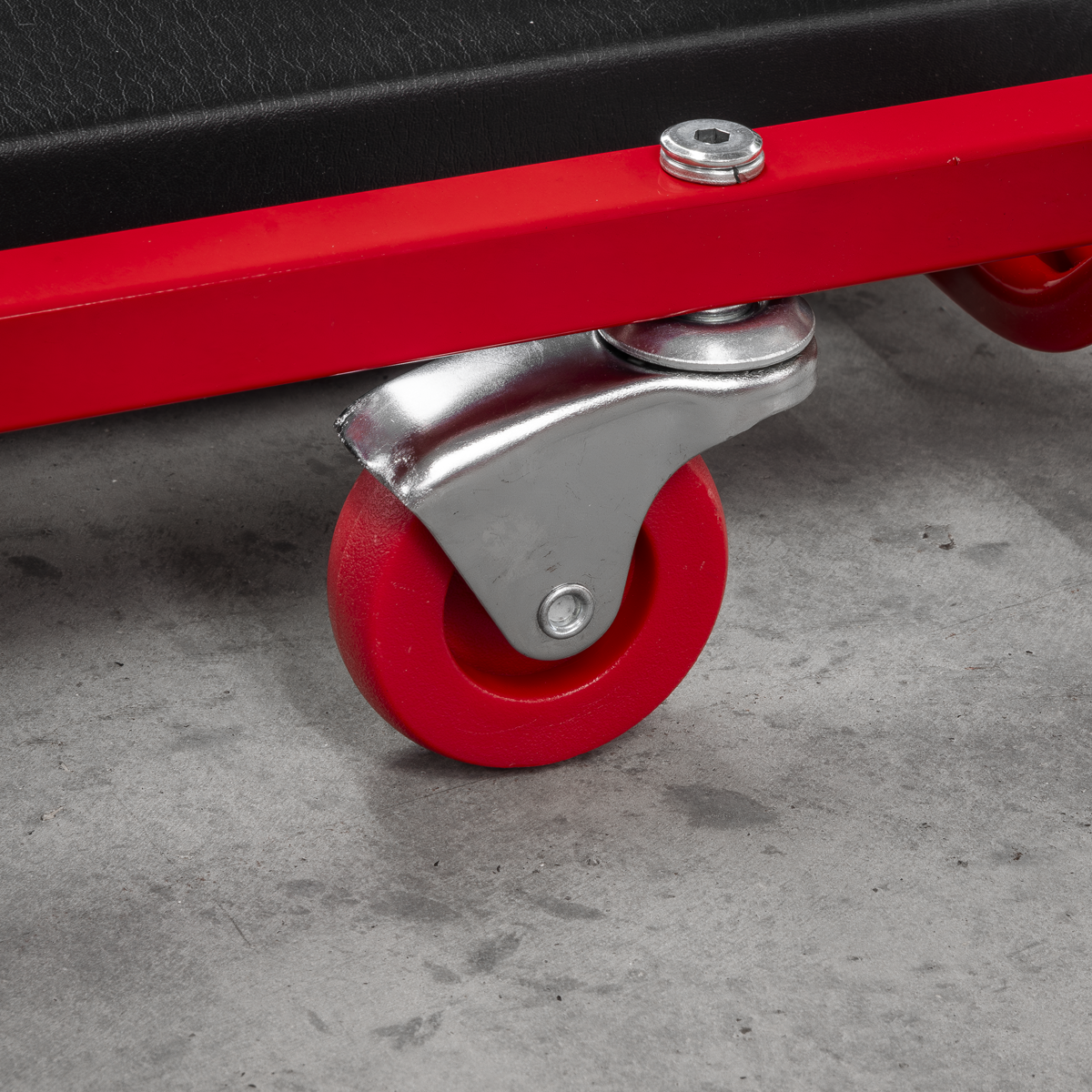 American-Style Deluxe Creeper with Steel Frame, 6 Wheels & Adjustable Headrest 40" SCR74