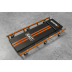 American-Style Deluxe Creeper 36" with Steel Frame & 6 Wheels - Orange SCR75O