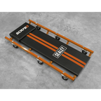 American-Style Deluxe Creeper 36" with Steel Frame & 6 Wheels - Orange SCR75O