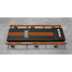 American-Style Deluxe Creeper 36" with Steel Frame & 6 Wheels - Orange SCR75O