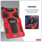 Composite Padded Creeper with 6 Wheels SCR80HD