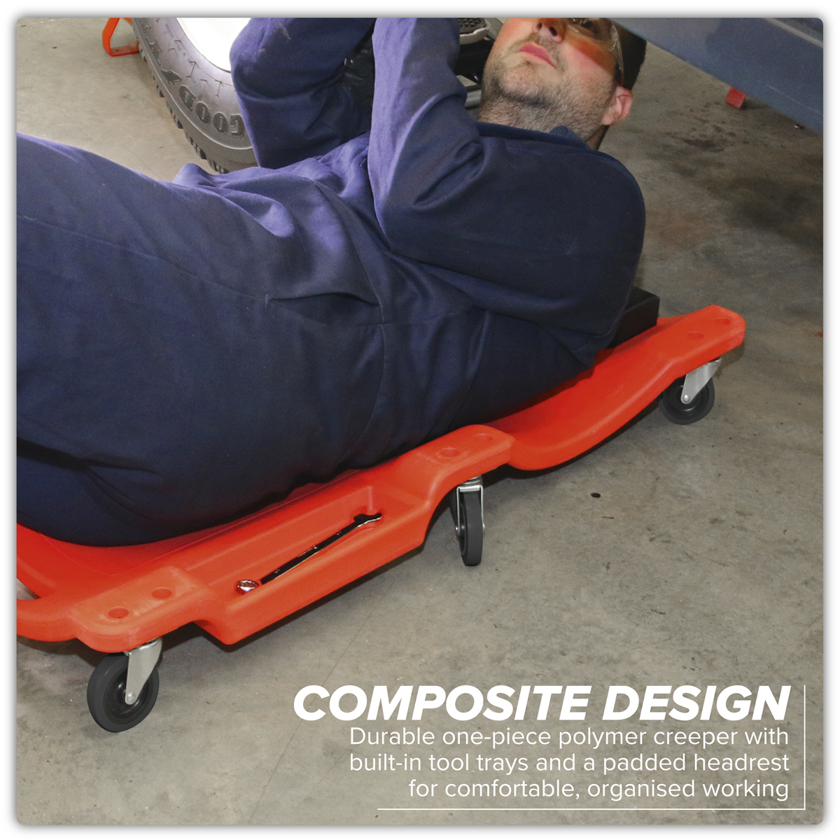 Composite Creeper with 6 Wheels SCR80