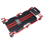Deluxe Steel Creeper with 6 Wheels & Headrest SCR84