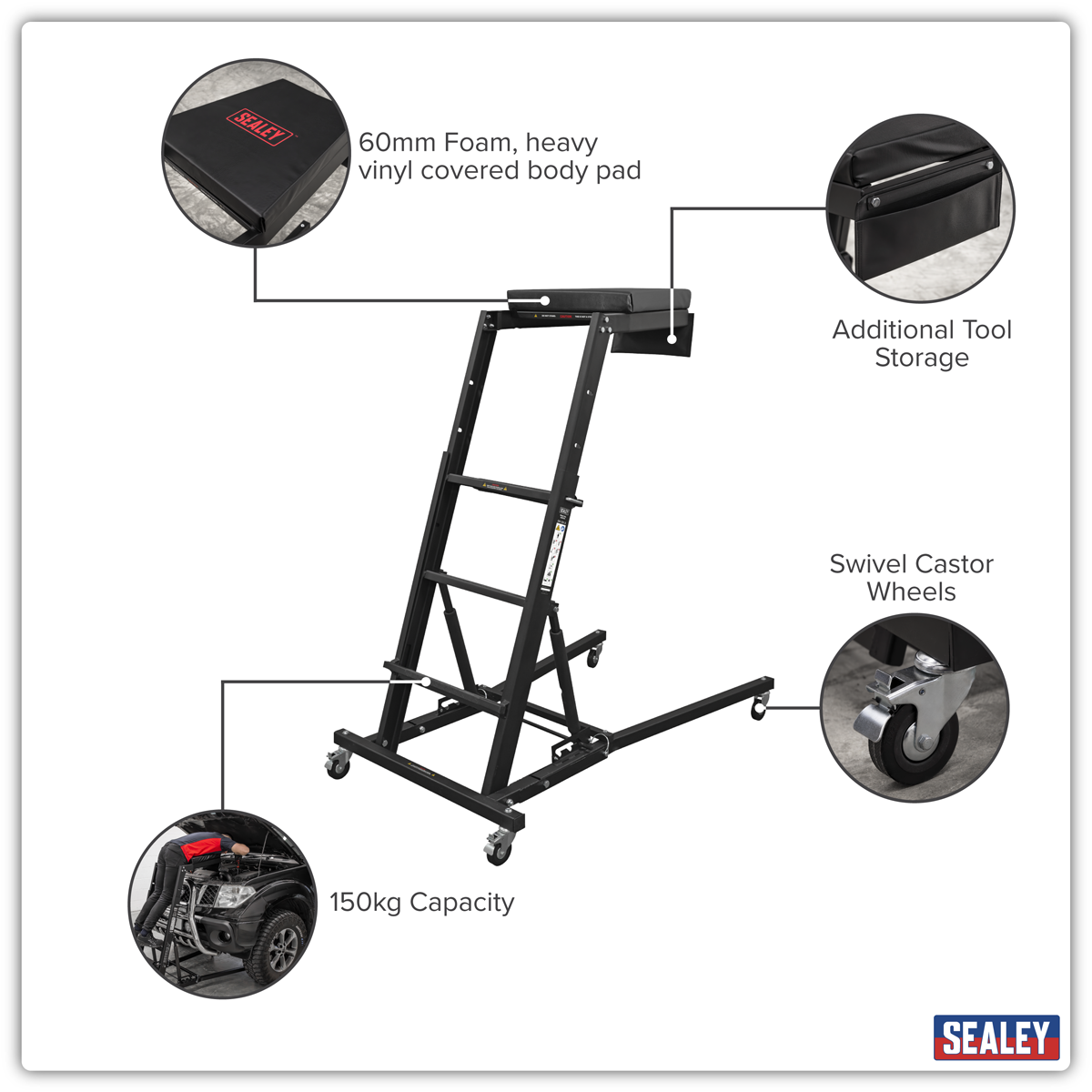 Topside Engine Bay Creeper SCRT01