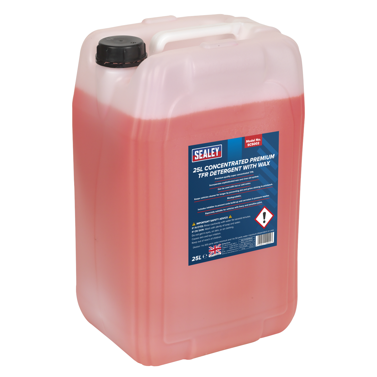 Concentrated TFR Premium Detergent with Wax 25L SCS002