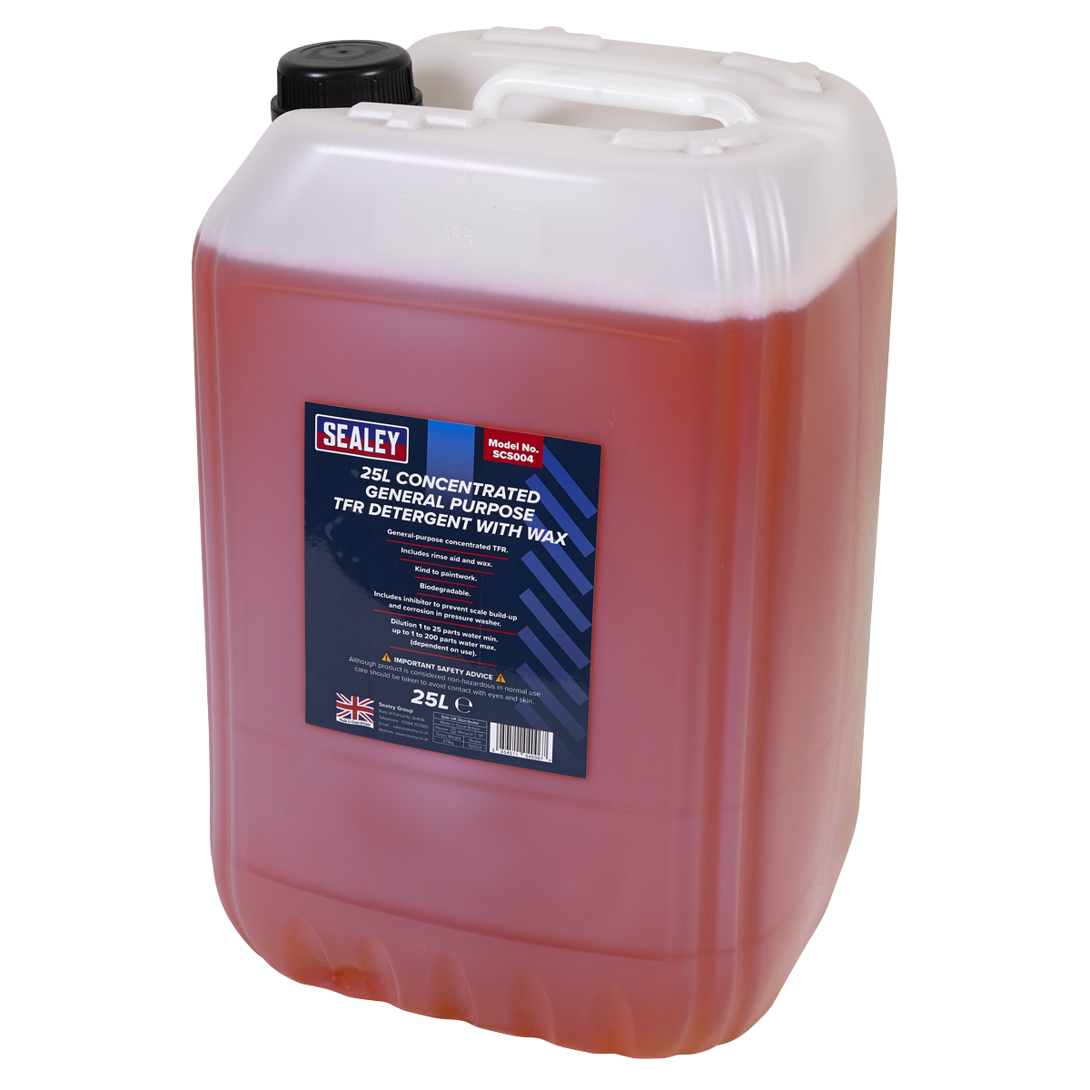 Concentrated General-Purpose TFR Detergent with Wax 25L SCS004