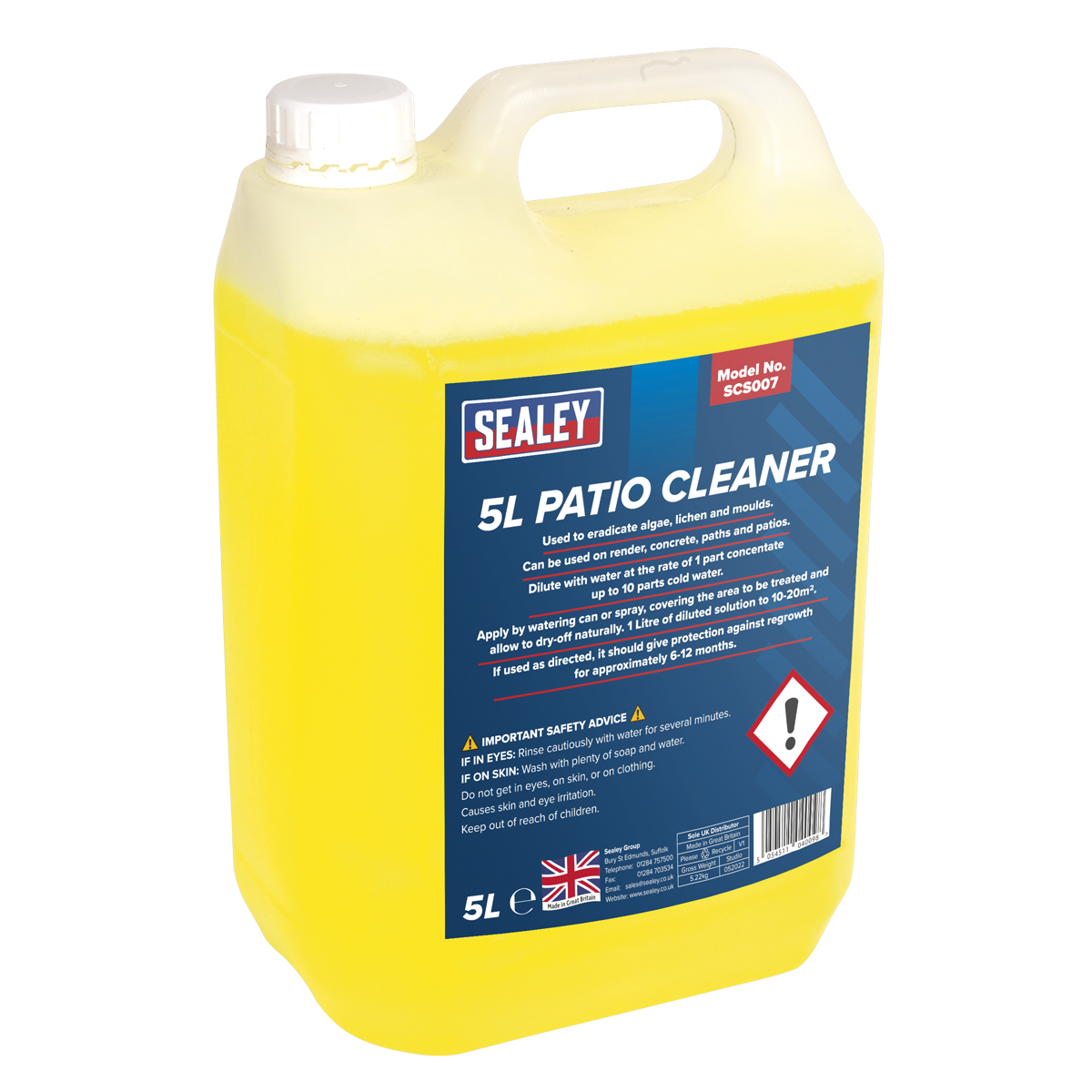 Patio Cleaner 5L SCS007
