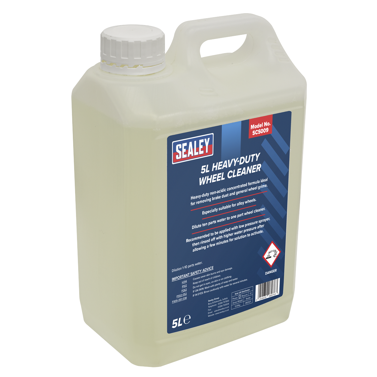 Heavy-Duty Wheel Cleaner 5L SCS009