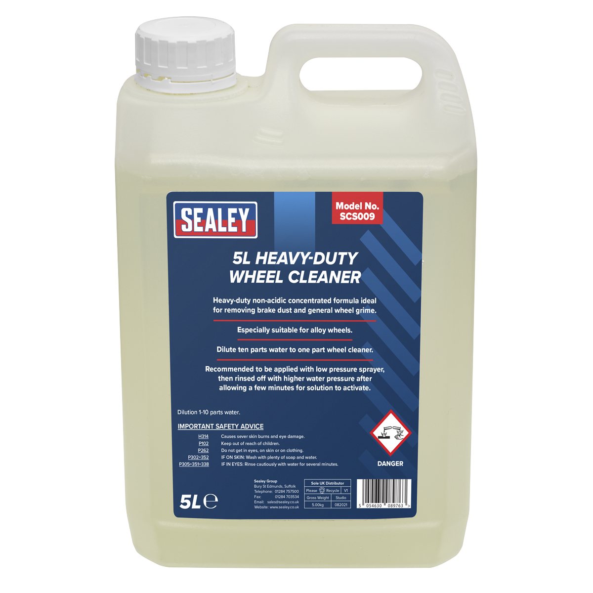 Heavy-Duty Wheel Cleaner 5L SCS009