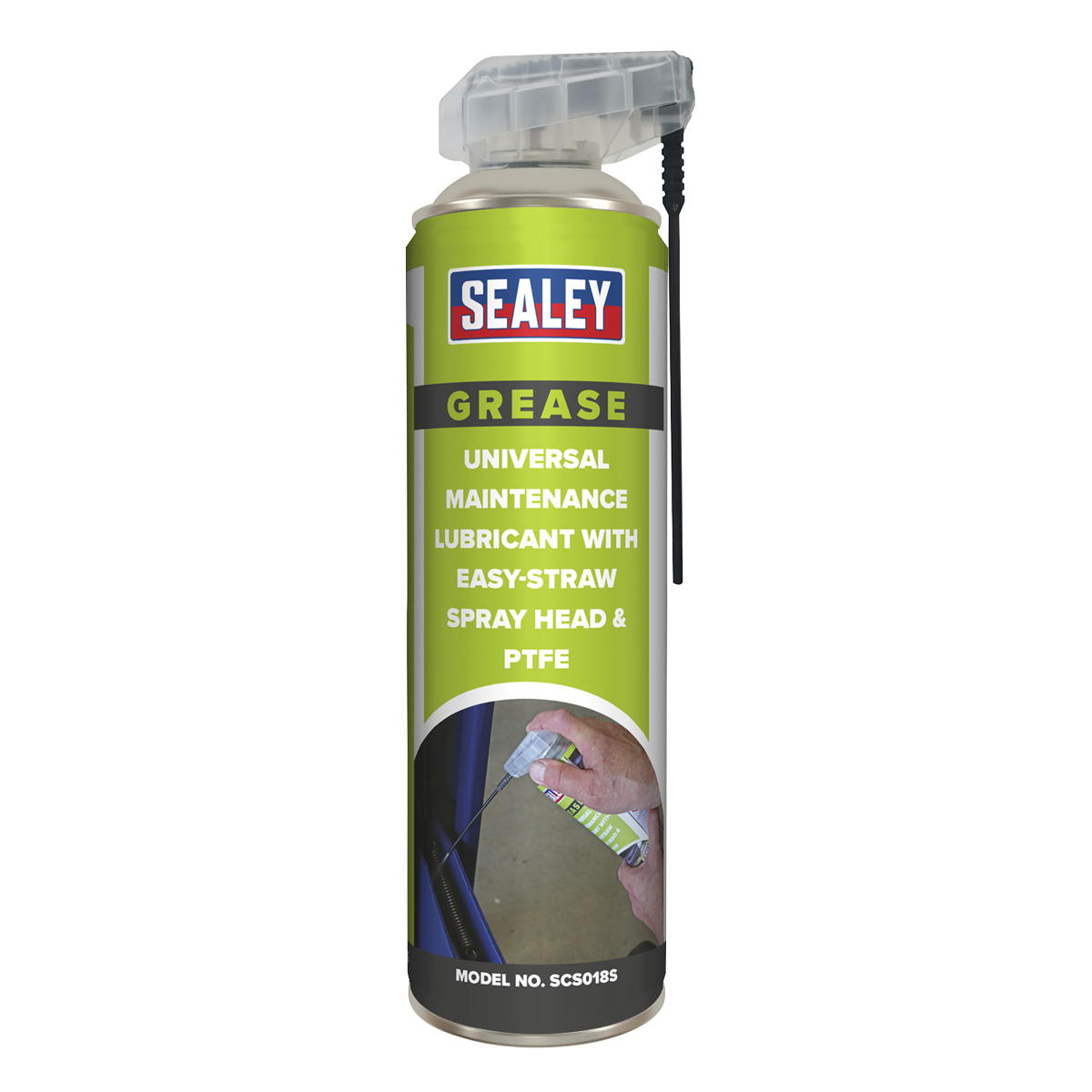 Universal Maintenance Lubricant with Easy-Straw Spray Head & PTFE 500ml SCS018S