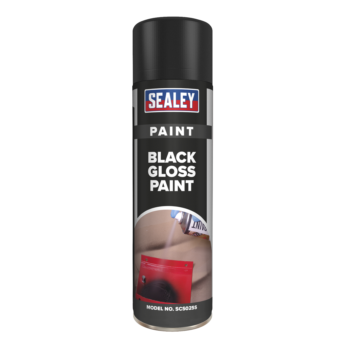 Gloss Paint 500ml - Black SCS025S