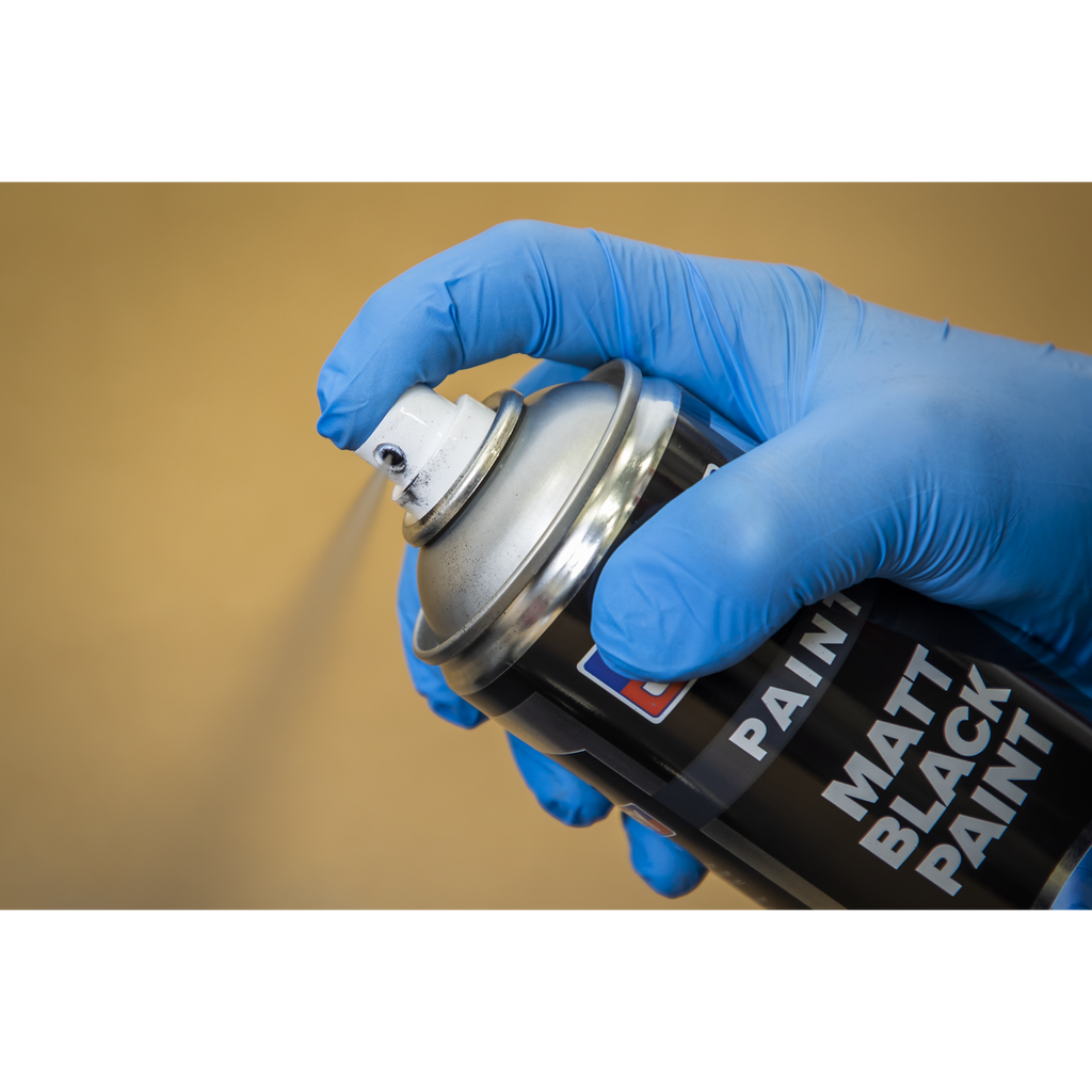 Matt Paint 500ml - Black SCS026S