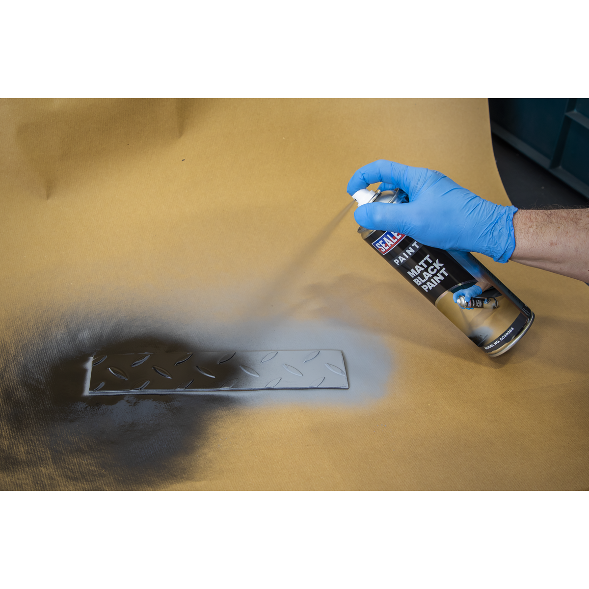 Matt Paint 500ml - Black SCS026S