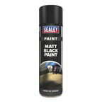 Matt Paint 500ml - Black SCS026S