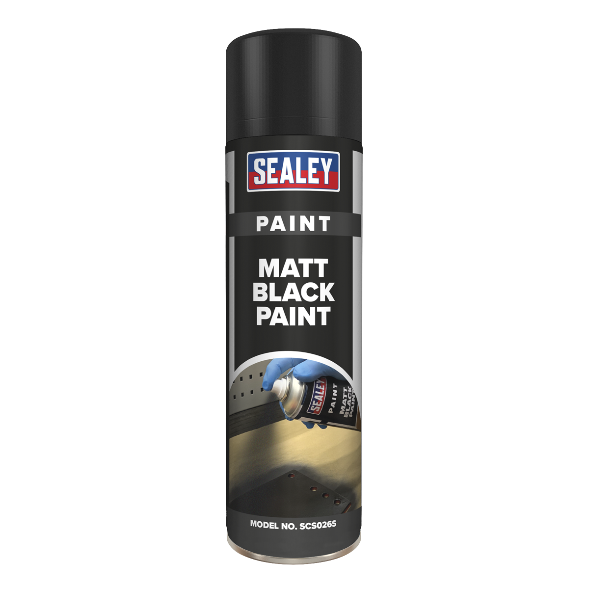 Matt Paint 500ml - Black SCS026S