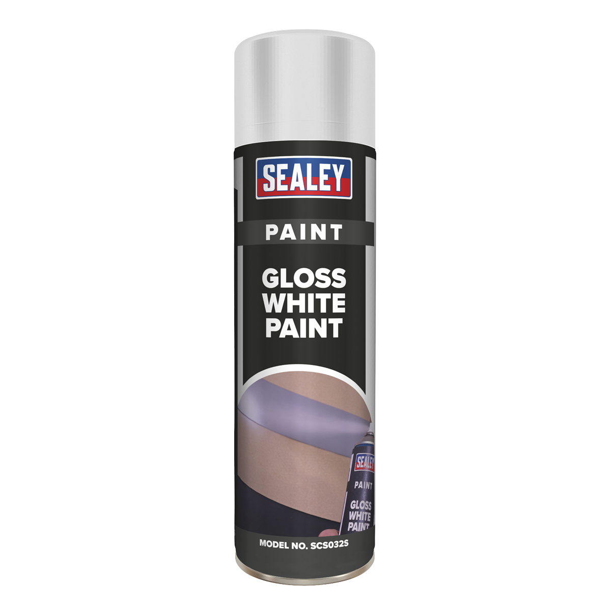 Gloss Paint 500ml - White SCS032S