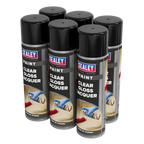 Gloss Lacquer 500ml, Clear - Pack of 6 SCS065