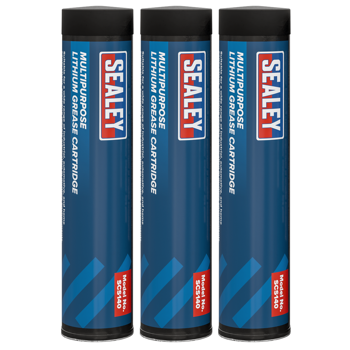 Multipurpose Lithium Grease Cartridge 3oz/85g - Pack of 3 SCS140