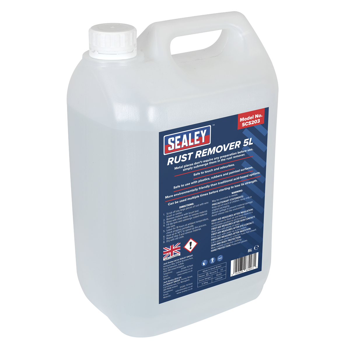 Rust Remover 5L SCS203