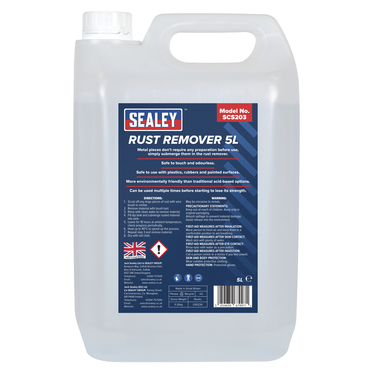 Rust Remover 5L SCS203