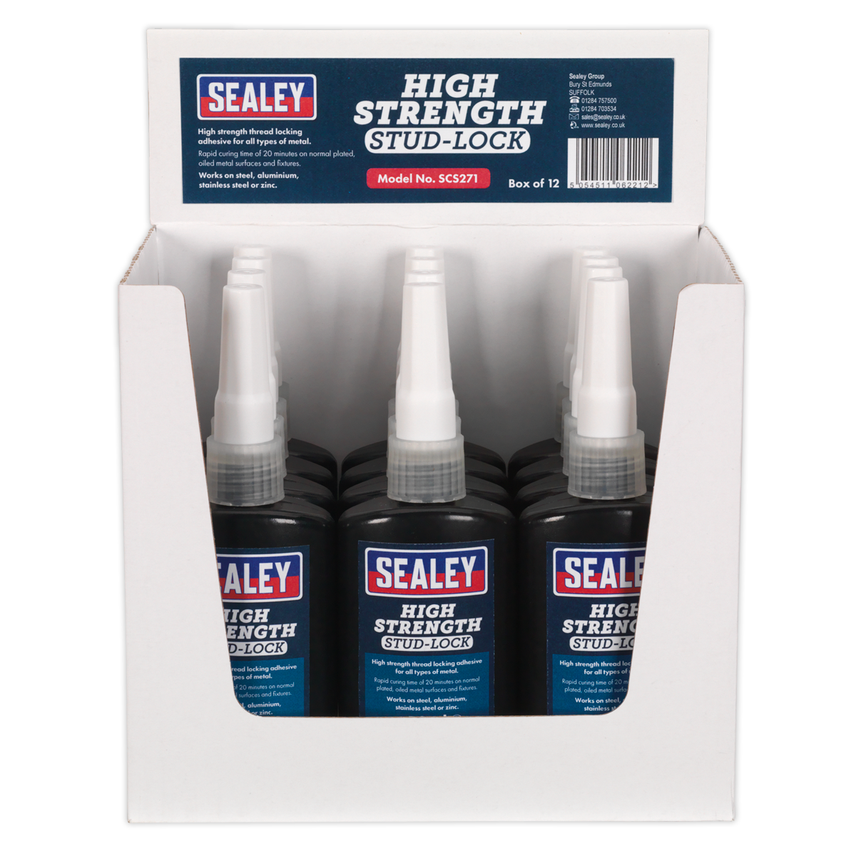High Strength Stud Lock 50ml - Pack of 12 SCS271