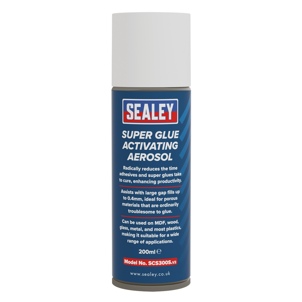 Super Glue Activating Aerosol 200ml SCS300S