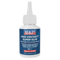 High Viscosity Super Glue - Cyanoacrylate Adhesive, Fast-Bonding Formula 50g - Clear SCS305S