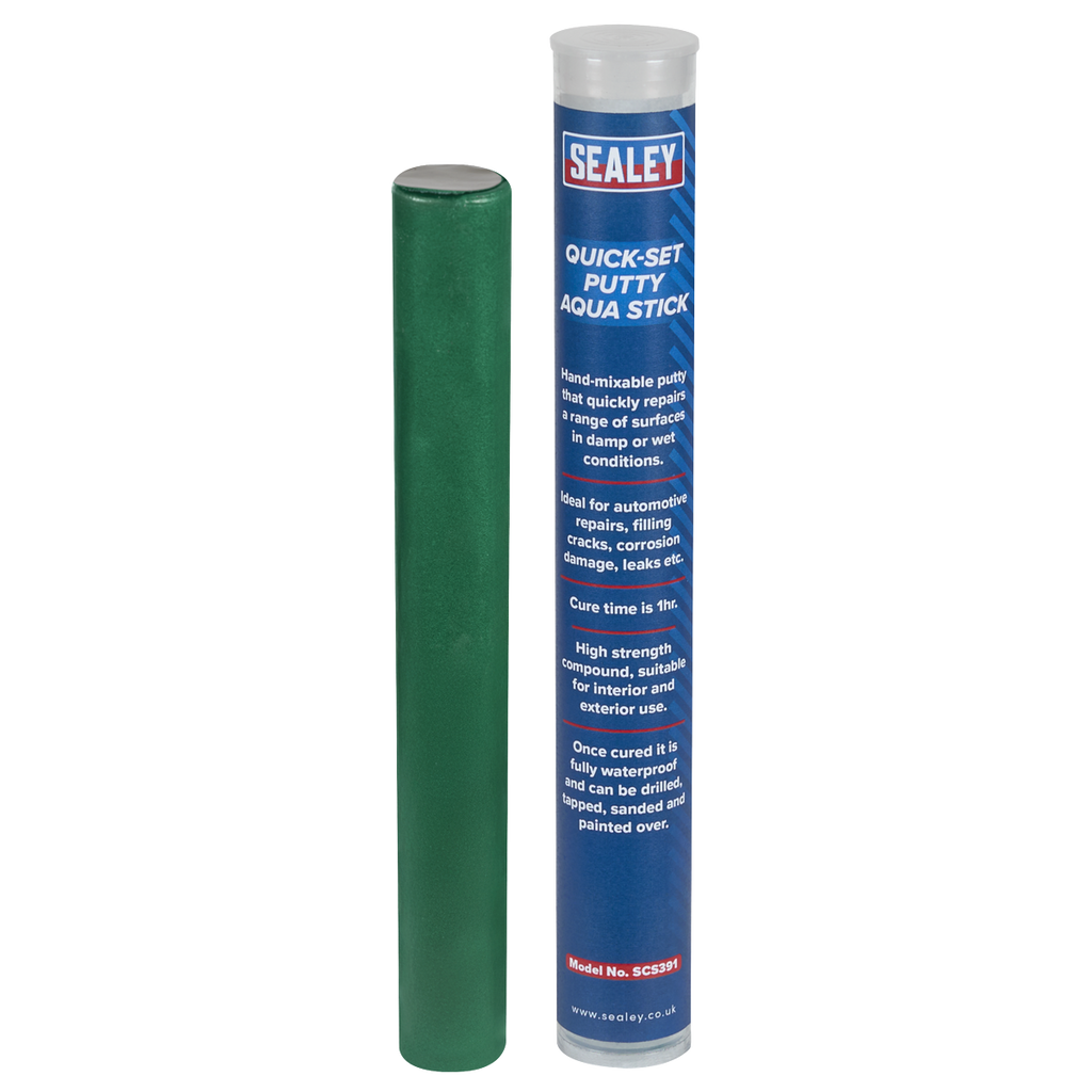 Quick-Set Putty Aqua Stick SCS391