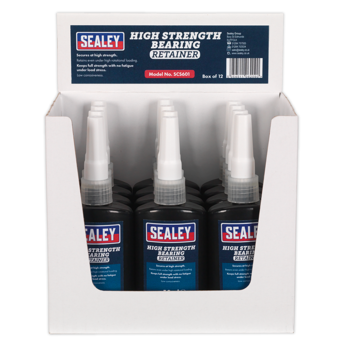 High Strength Bearing Fit Retainer 50ml - Pack of 12 SCS601