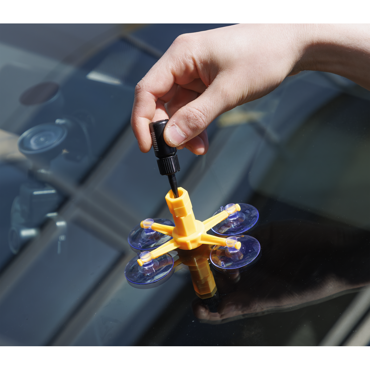 Windscreen Repair Kit with UV Light SCS902