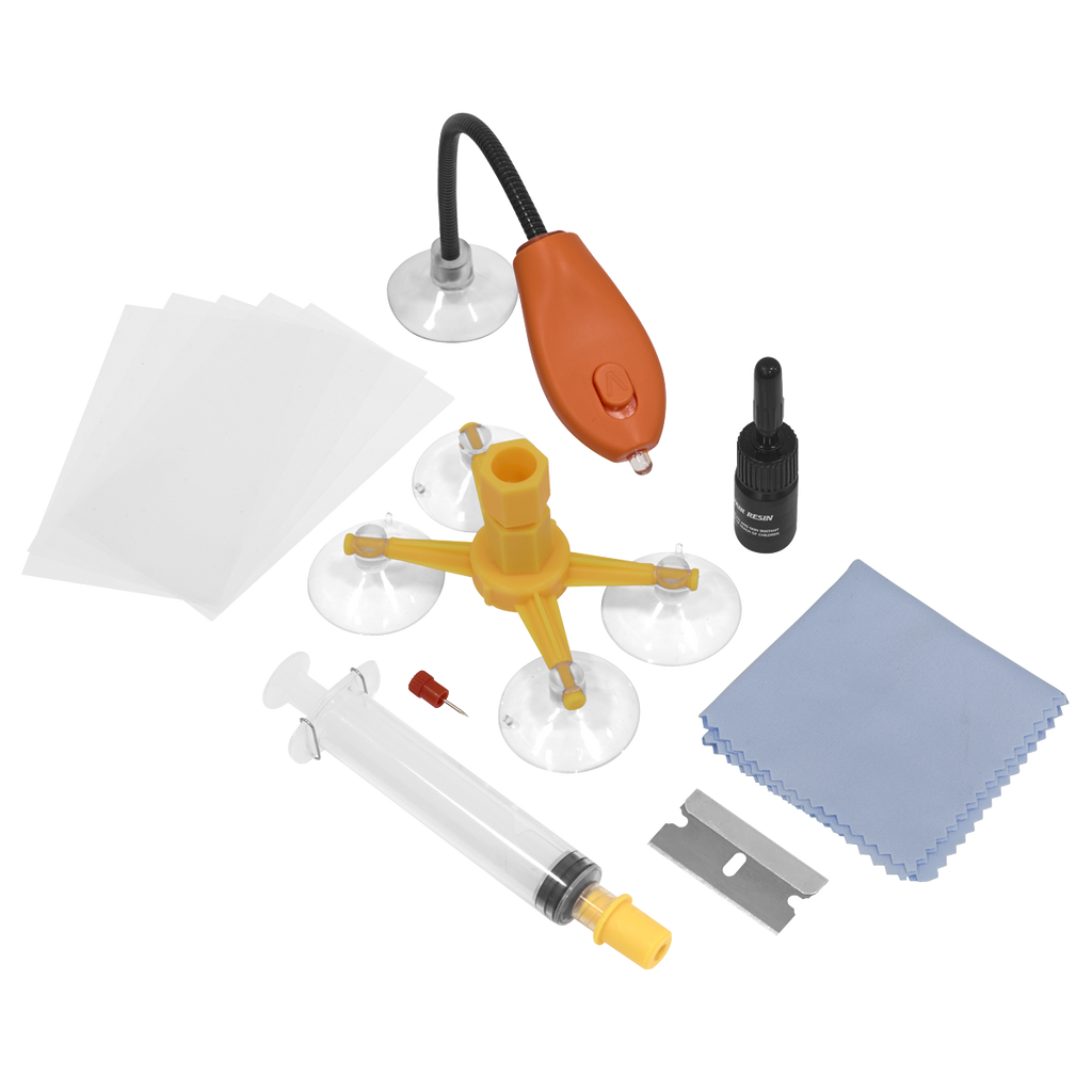 Windscreen Repair Kit with UV Light SCS902