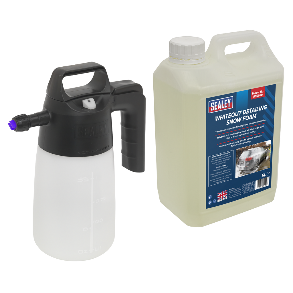 Snow Foam Sprayer with Snow Foam SCSG08COMBO