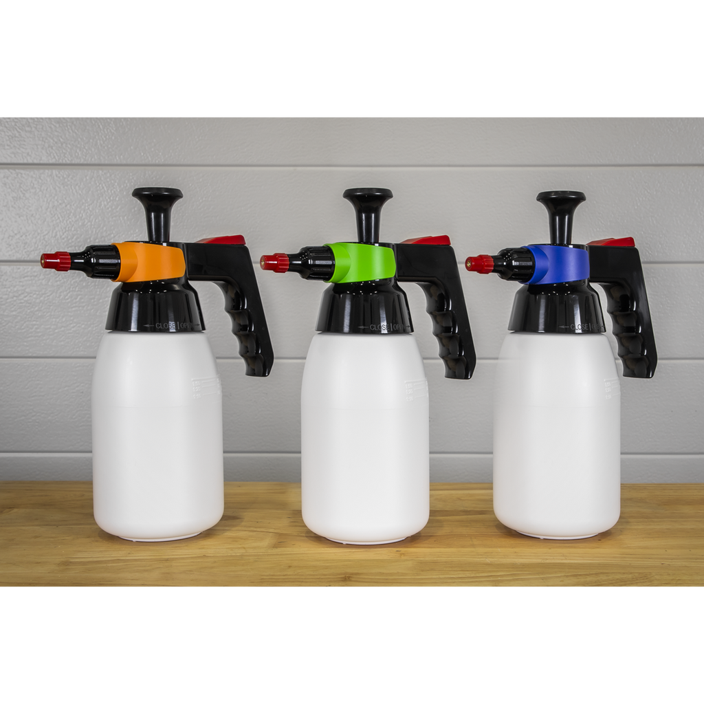 Pressure Sprayer Colour-Coded Caps 5pc SCSGC