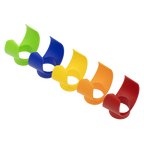 Pressure Sprayer Colour-Coded Caps 5pc SCSGC