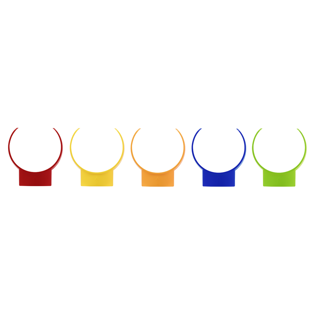 Pressure Sprayer Colour-Coded Caps 5pc SCSGC