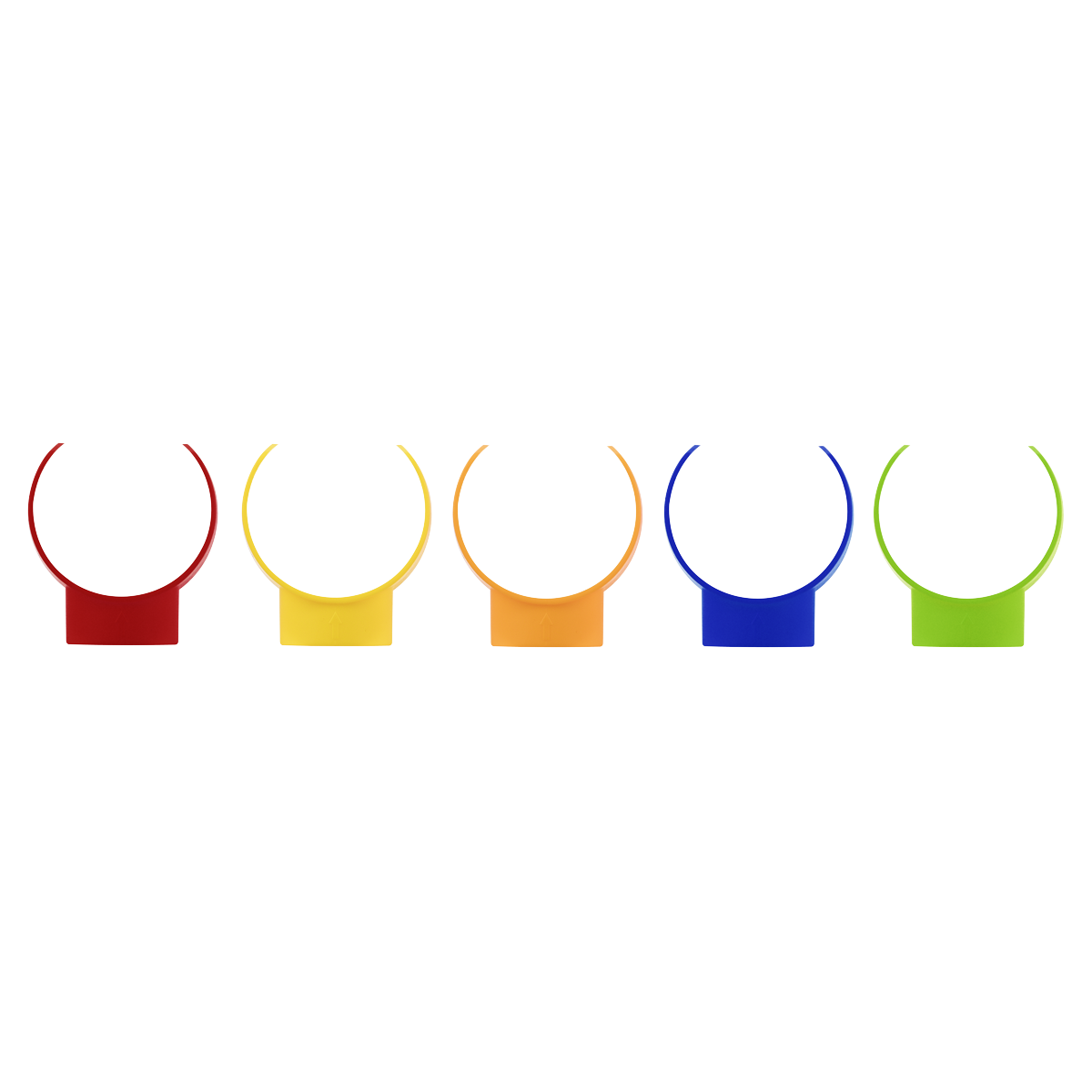 Pressure Sprayer Colour-Coded Caps 5pc SCSGC