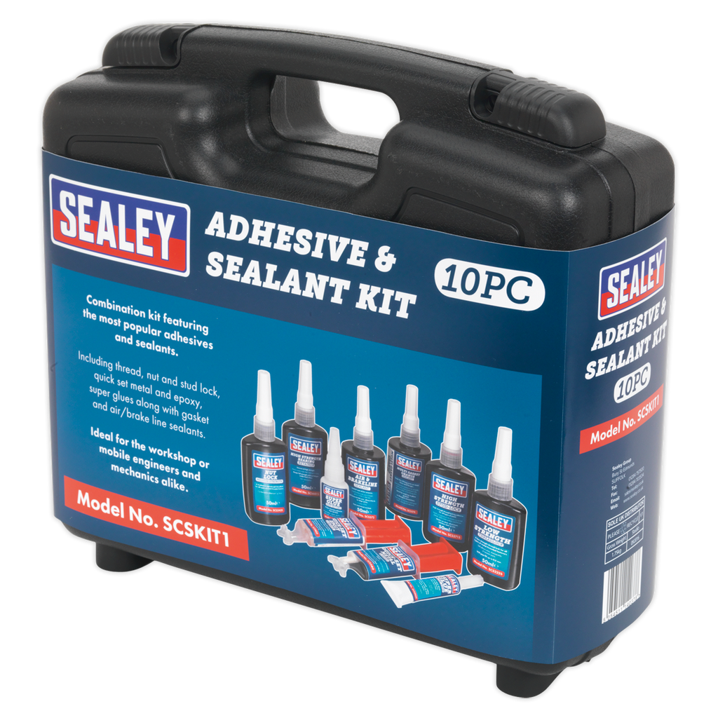 Adhesive & Sealant Kit 10pc SCSKIT1