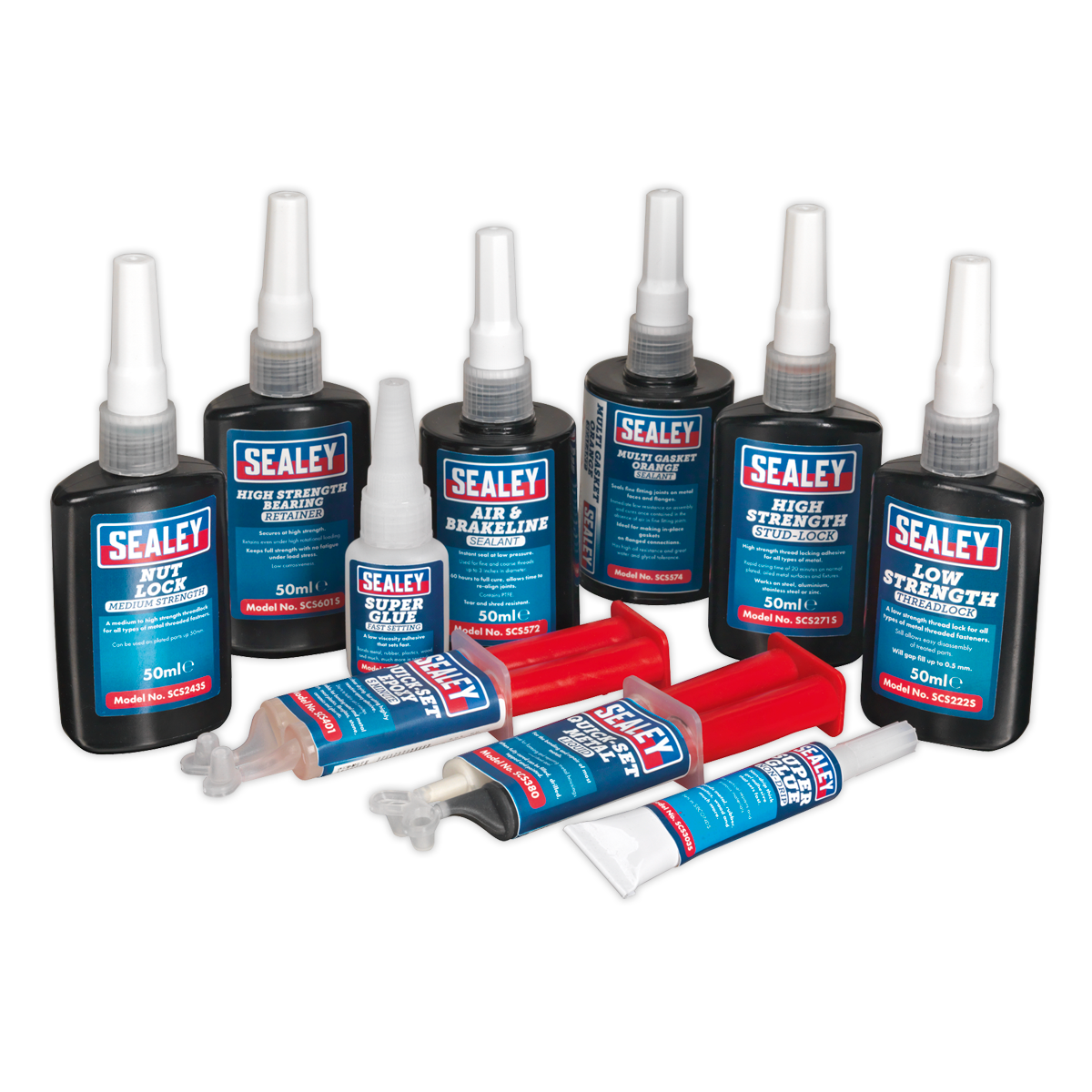 Adhesive & Sealant Kit 10pc SCSKIT1