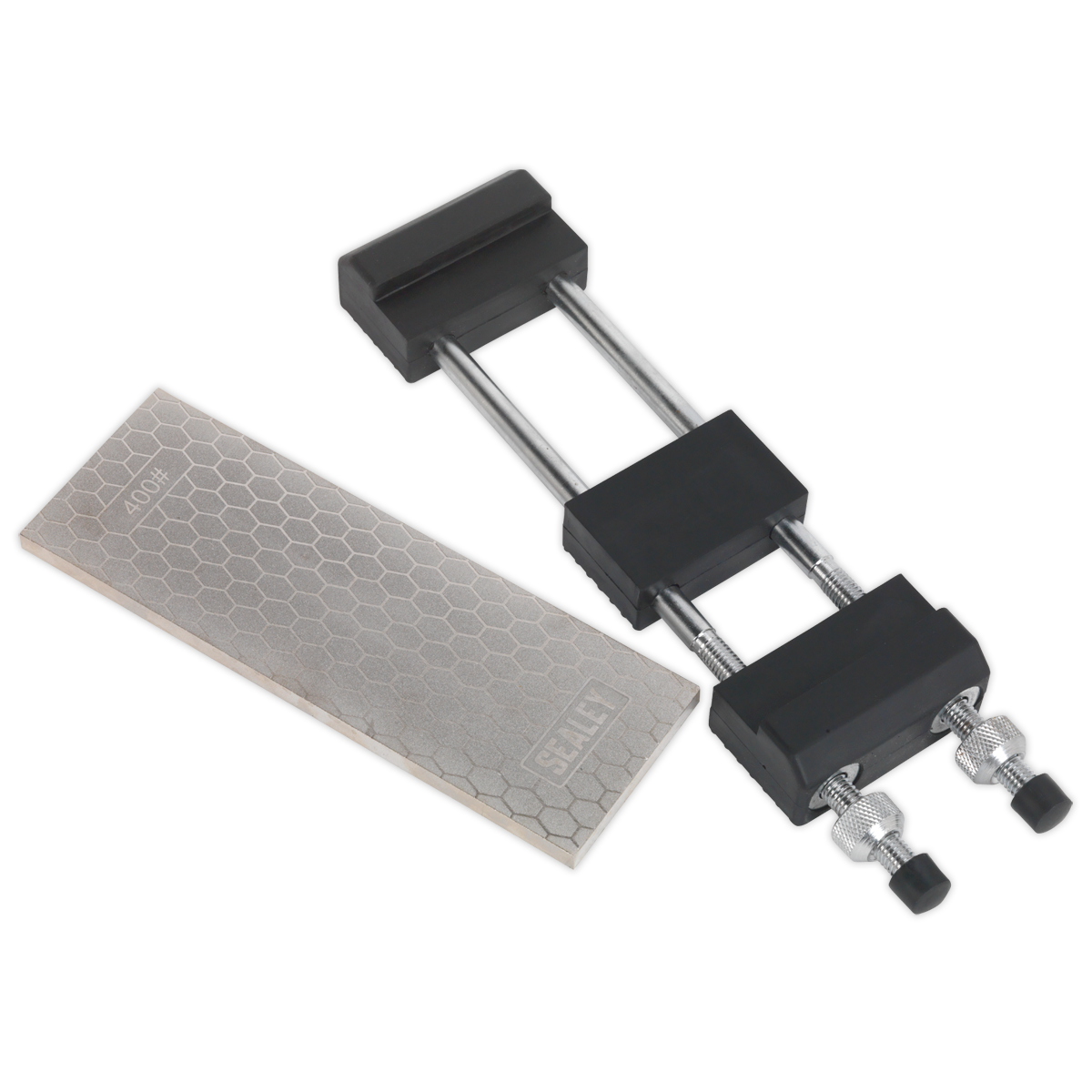 Combination Diamond Sharpening Whetstone with Adjustable Stone Holder SCSS1