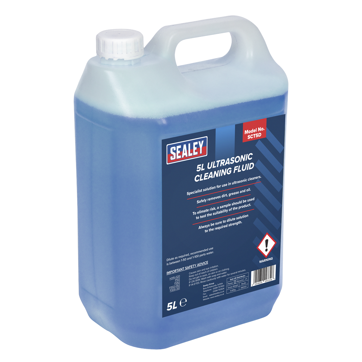 Ultrasonic Cleaning Fluid 5L SCT5D