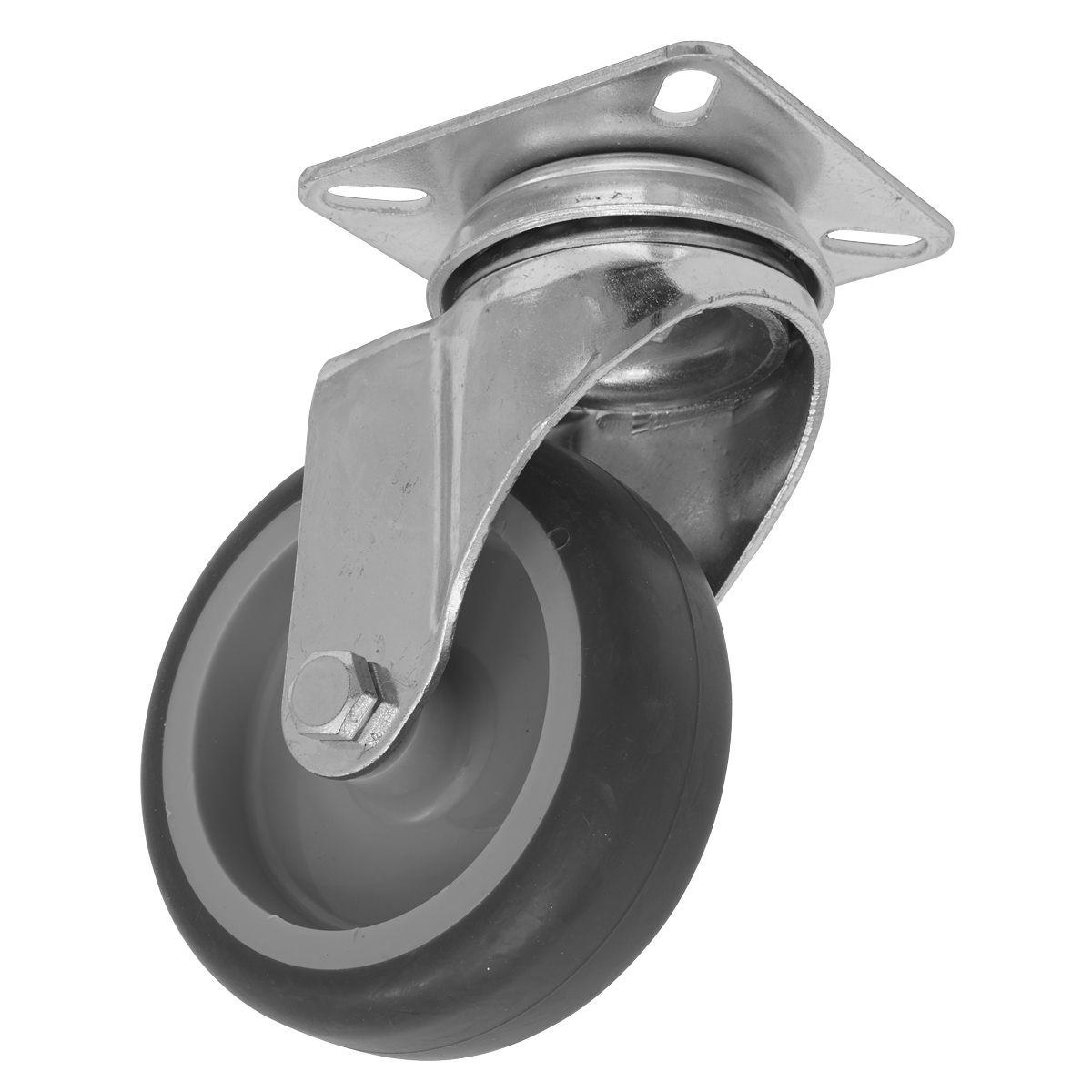 75mm Castor Wheel with Swivel Plate SCW275SPEM