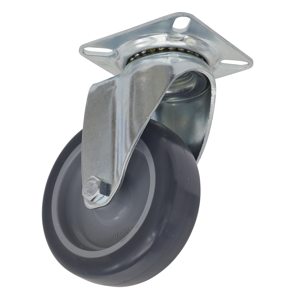 75mm Castor Wheel with Swivel Plate SCW275SP