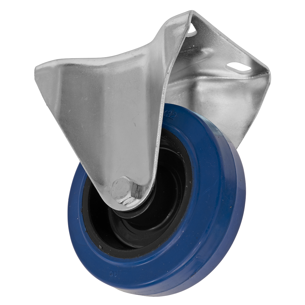 100mm Castor Wheel with Fixed Plate SCW3100FPEM