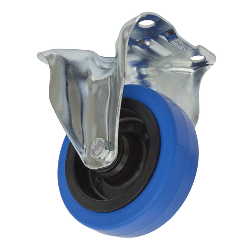 100mm Castor Wheel with Fixed Plate SCW3100FP