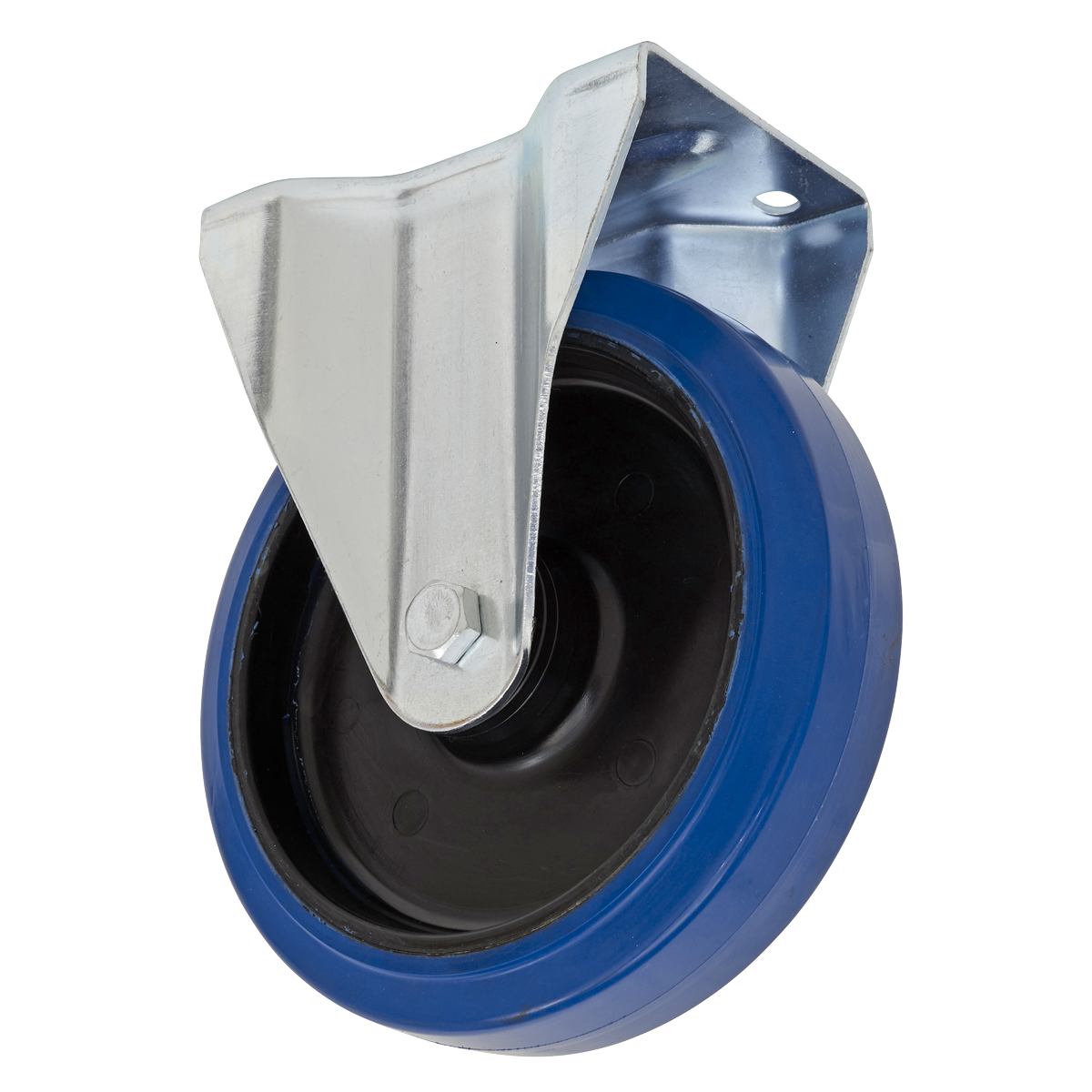160mm Castor Wheel with Fixed Plate SCW3160FPEM